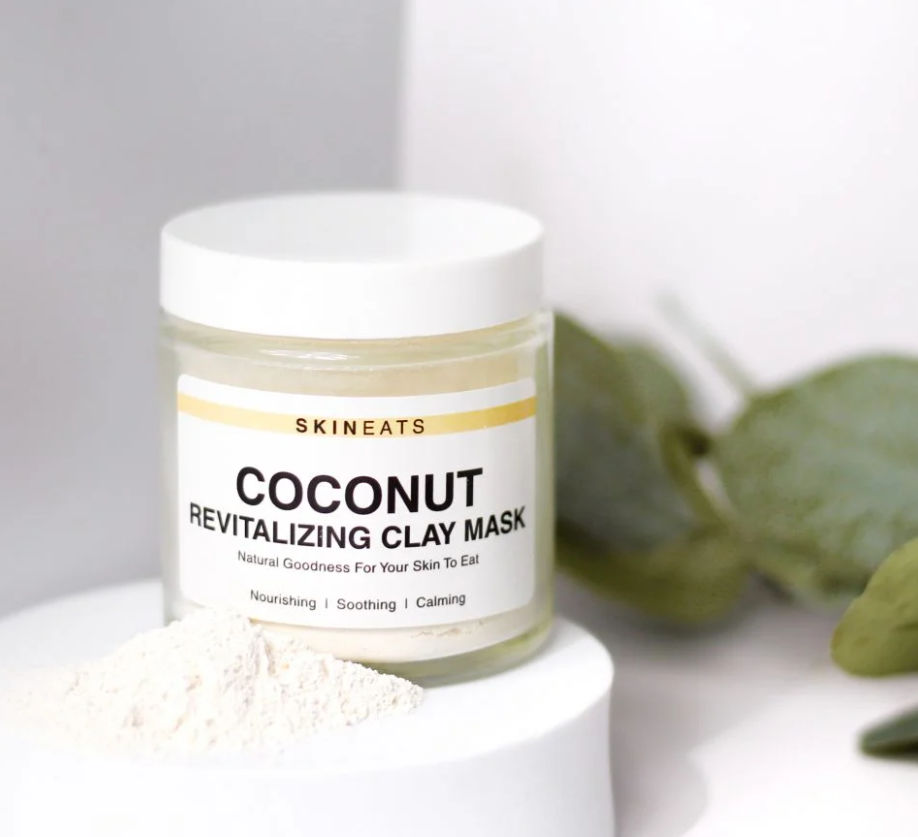 coconut clay mask